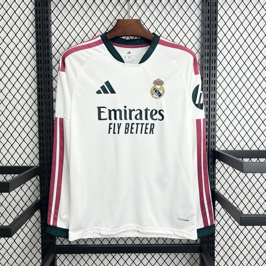 Maillot Real Madrid Domicile 2026/2027 Manches Longues